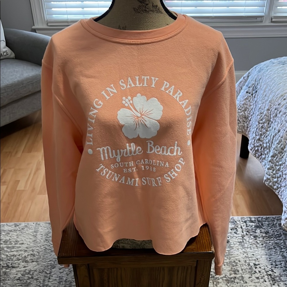 Pacifica Peach Sweatshirt